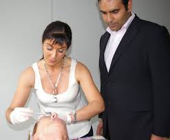Jeanette training with Dr. Sach Mohen 